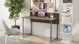 Комп'ютерний стіл Ferrum-decor Скай 75x100x70 сірий ДСП Дуб Сонома Труфель 16мм (FRD-101563) - мініатюра 3