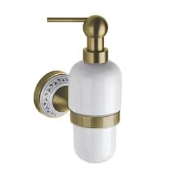 Дозатор для жидкого мыла Bemeta Kera настенный керамика 144709017, Белый