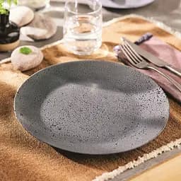Тарілка обідня Luminarc Slate 25 см Black (V0115) - мініатюра 7