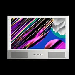 AHD відеодомофон Slinex Sonik 10 (white), 10” сенсорний IPS екран, запис руху, слот microSD, 248×177×21 мм