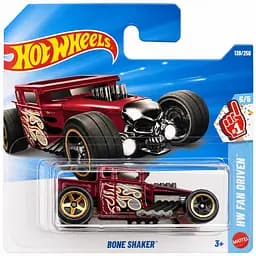 Базова машинка Hot Wheels HW Fan Driven Bone Shaker бордова (5785) JJJ92-N522
