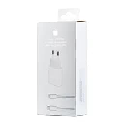 Мережевий зарядний пристрій Apple 25W USB-C Power Adapter With Cable Type-C to Lightning High c0py Білий - мініатюра 2