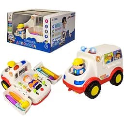 Игрушка Музыкальная Скорая Помощь Страна Игрушек Ki-7046 С Медицинскими Инструментами