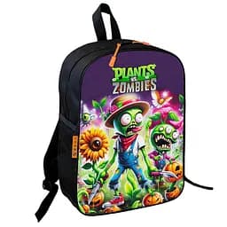 Рюкзак школьный детский Растения против Зомби «Plants vs Zombies» 36х27 см для мальчика (01082)