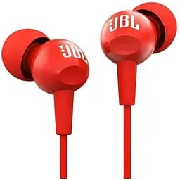 Навушники JBL C100si червоні