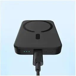 Зовнішній акумулятор Baseus MagSafe 6000mAh 20W (PPCXW06) чорний PPCX020001 - мініатюра 2