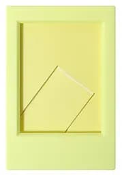 Фоторамка жовта (1 шт) для Fujifilm Instax Mini