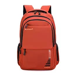 Універсальний міський рюкзак Justpack з ортопедичною спинкою помаранчевий 31 х 48 х 19 см (5778)