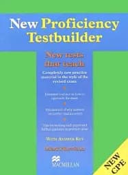 Proficiency Testbuilder New Edition With Key