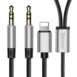 Перехідник Lightning to AUX 3.5 мм male Apple Adapter Baseus L33 - мініатюра 3