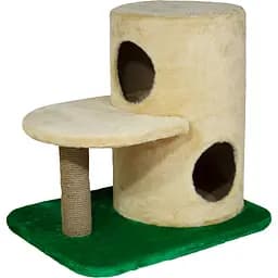 Дряпка Lucky Pet Будиночок сизалевий Вежа, бежева