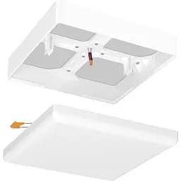 Рамка накладного монтажу безрамкового квадратного світильника Videx (VL-DLFS-24SF) 