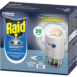 Фумігатор Raid Захист+ з рідиною 30 ночей