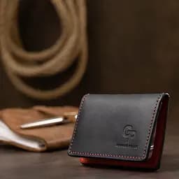 Шкіряна обкладинка для документів GRANDE PELLE 10х7,5х1 см acs0018520 - мініатюра 5