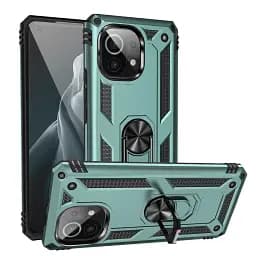 Панель BeCover Military для Xiaomi Mi 11 Lite / Mi 11 Lite 5G / 11 Lite 5G NE Dark Green (706645) - мініатюра 2