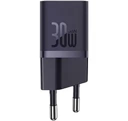 Зарядний пристрій для Baseus GaN5 FC mini 1C 30 W (CCGN070705) фіолетовий
