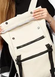 Рюкзак Sambag унісекс RollTop LTT бежевий 43 х 31 х 14 см (24238011) - мініатюра 7