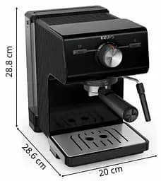 Кавоварка еспресо XP381810 OPIO BLK Krups teh0022760 - мініатюра 7