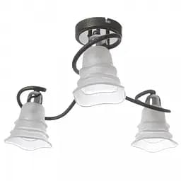 Люстра потолочная Brille для кухни E14 40W BK (LK-285C/3)