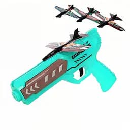 Пістолет, 21 см, літак на запуску 3 шт., 32.5x20.5x5 см (В асортименті)