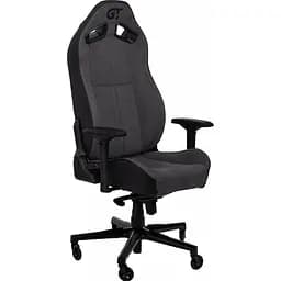 Геймерське крісло GT Racer X-8009 Fabric XL Dark Gray/Black [147954] - мініатюра 2