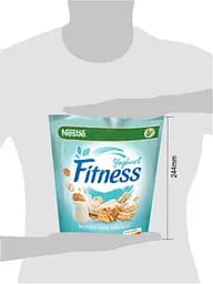 Готовий сухий сніданок Fitness Yoghurt пластівці з цільної пшениці з йогуртовим глазуруванням 225 г - мініатюра 3