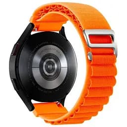 Ремінець для Xiaomi Ticwatch C2 TicWatch E TicWatch S2 Mobvoi TicWatch C2 - помаранчевий Watchbands NormalCloth Wave ширина кріплення 20мм нейлоновий (W26-5WB19768834)