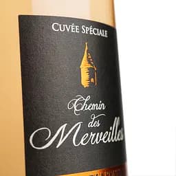 Вино Chemin des Merveilles Rose AOP Ventoux, рожеве, сухе, 0,75 л - мініатюра 4