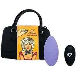 Вібратор у трусики FeelzToys Panty Vibrator Purple з пультом ДК 6 режимів роботи сумочка-чохол