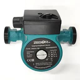 Насос циркуляційний Zegor ZRS 25/6E для опалення 180 мм 30412