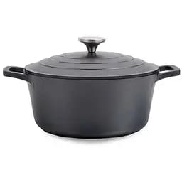 Каструля з кришкою антипригарна Maestro MR-4524 24 см 4.2л алюмінієвий