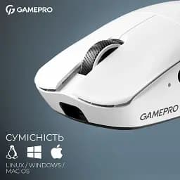 Миша GamePro GM035W Asgard Odin 8K Wireless White [140407] - мініатюра 13