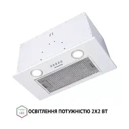 Витяжка повновбудована Perfelli BI 5652 WH 1000 LED - мініатюра 6