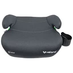 Бустер VELANO Caro 125-150 см з підстаканником grey (48141)