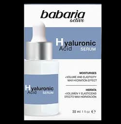 Сироватка для обличчя Babaria з гіалуроновою кислотою 30 мл