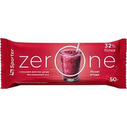 Батончик протеїновий Zero One Лісові ягоди 50 г