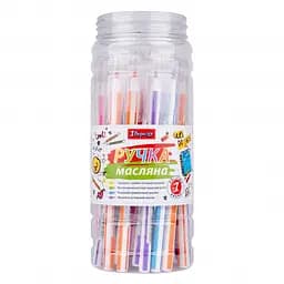 Ручка 1Сентября, шариковая/масляная Forum, 0.6 мм, синяя, 30 шт.