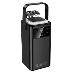 Повербанк 80000мА·г з швидкою зарядкою 22.5Вт BOROFONE BJ65B Чорний Power Bank
