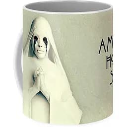 Кухоль Geekland American Horror Story Американська Історія Жахів постер AH.02.009 330 мл білий