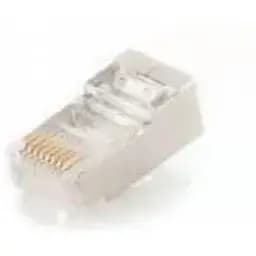 Коннектор RJ45 FTP 10 шт. Cablexpert модульная вилка позолоченные контакты (PLUG6SP/10)