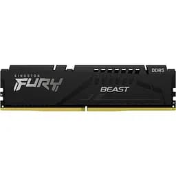 Память для ПК Kingston DDR5 32 ГБ KIT (16 ГБ x 2) 5600 FURY Beast Black