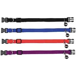 Нашийник для кішок Trixie Elastic нейлоновий з дзвіночком (кольори в асортименті)