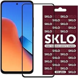 Защитное стекло SKLO 3D для Xiaomi Redmi 12/Poco M6 Pro 5G/Redmi 13/Poco M6 4G Black