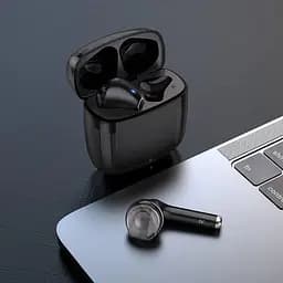 Навушники Bluetooth Hoco Clear Explore Edition true wireless BT headset EW15 чорні - мініатюра 5