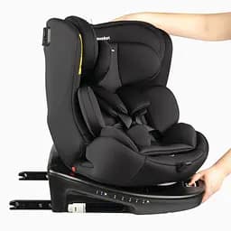 Автокрісло Bebe Confort EvolveFix i-Size Black Mist, чорне (8106460210) - мініатюра 4