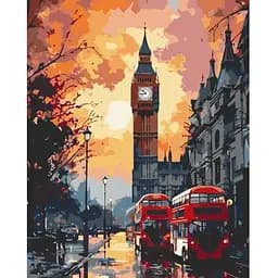 Картина за номерами ArtCraft Big Ben 40x50 см (11045-AC)