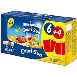 Упаковка сокосодержащего напитка Capri-Sun Мультивитамин 10 шт. x 200 мл