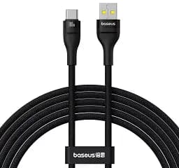 Кабель Baseus Flash 2 Charging Cable USB to Type-C 100W 1m P10311804111-00 Black