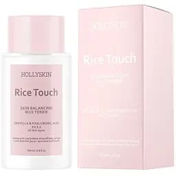 Тонер Hollyskin Rice Touch для підтримки мікробіому шкіри з центелою азійською 200 мл (0299h)