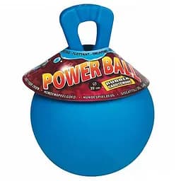 Flamingo power ball пауэр бол игрушка для крупных собак мяч плавающий с ручкой резина 22 см
